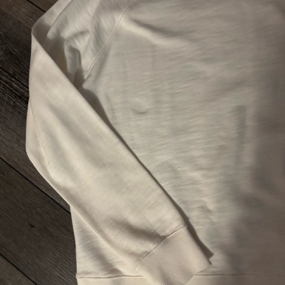 Vineyard Vines Women’s Graphic Crew Neck Pullover Cream/Pink Size: Medium - Picture 9 of 10